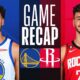 Golden State Warriors vs Houston Rockets Match Player Stats