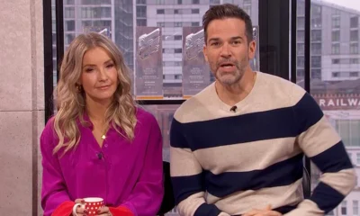 Gethin Jones and Helen Skelton